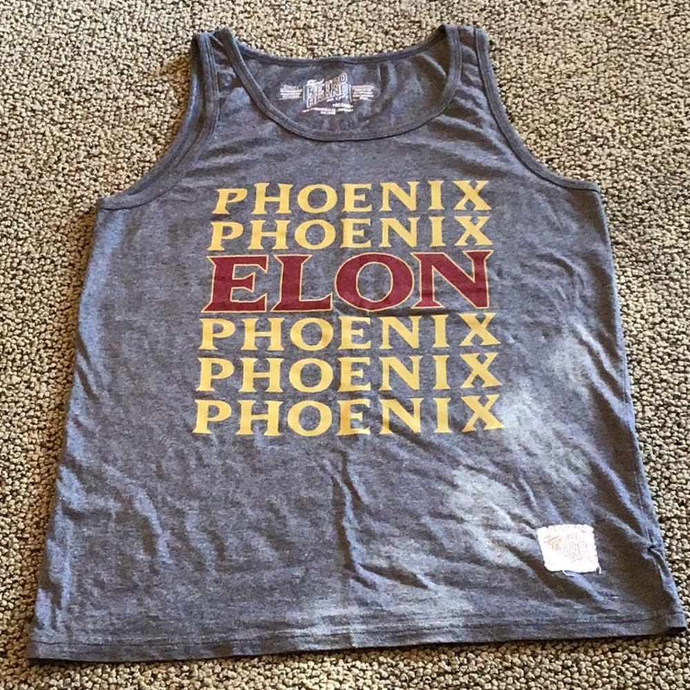 NWOT Elon University Gray Tank Top Size Medium